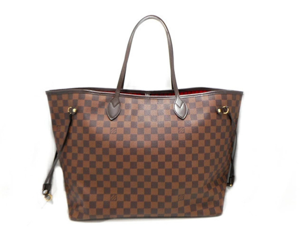 LOUIS VUITTON Neverfull Tote Bag Damier